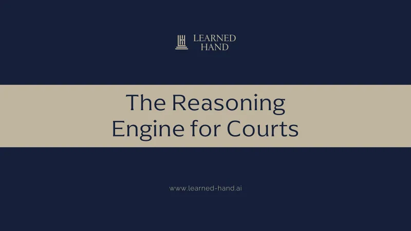 Legal AI platform corporate vision deck cover